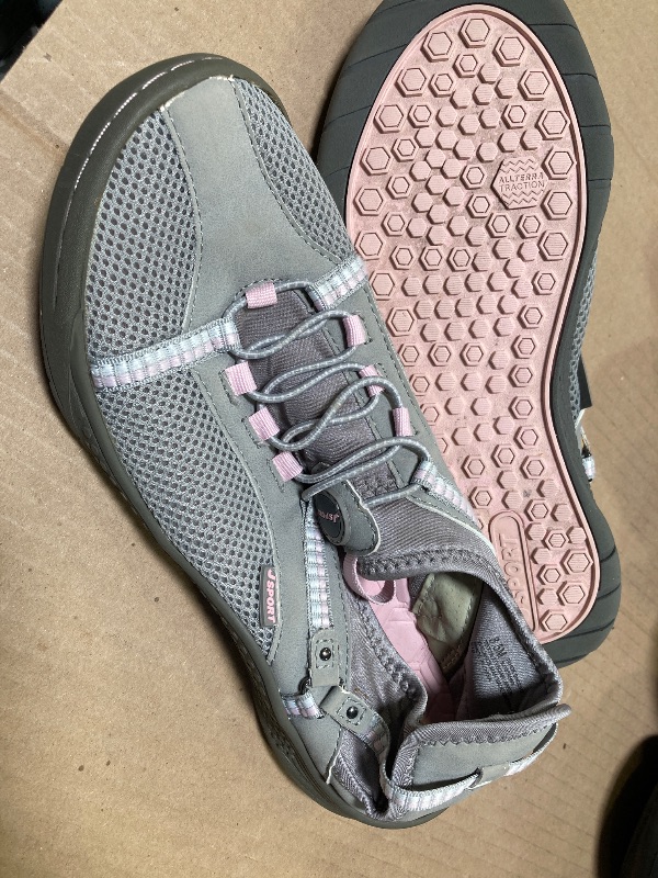 Photo 1 of Jambu Womens Gray & Pink  Shoe sz 8.5
