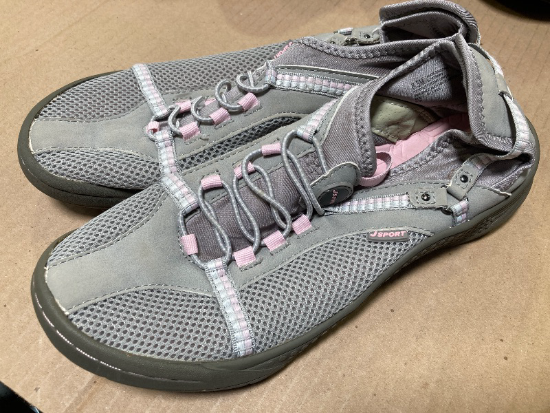 Photo 1 of Jambu Womens Gray & Pink  Shoe sz 8.5
