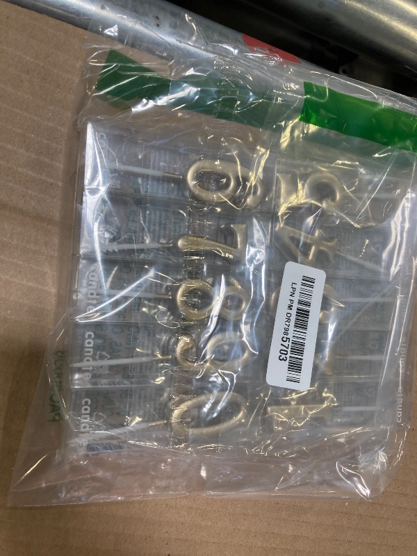 Photo 1 of Beanlieve 10-Pieces Numeral Birthday Candles - Cake Numeric Candles Number 0 1 2 3 4 5 6 7 8 9,Used for Cake Decoration on Birthday Parties and Wedding Anniversary Celebrations(Champagne Gold)