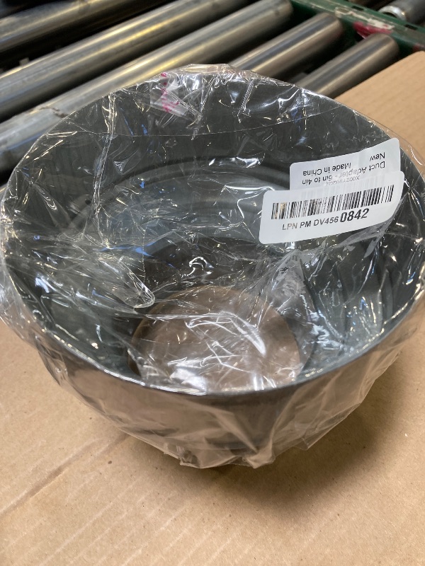 Photo 1 of Duct Reducter 6 to 4 Air Ducting Reducer Increaser Air Duct Adapter or Round Metal Pipe Reducer for Bathroom Kitchen Ventilation Systems