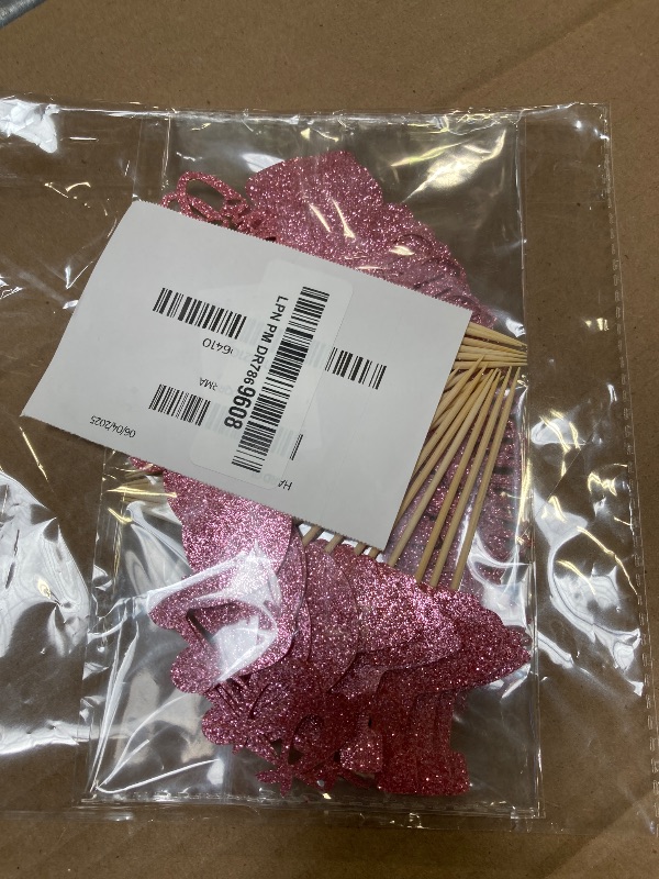 Photo 1 of Gyufise 36 Pack Oh Baby Cupcake Toppers It's a Girl Cupcake Toppers with Bow Dress Love Heart Pink Glitter Cake Picks Decorations for Baby Shower Girl Birthday Party Supplies