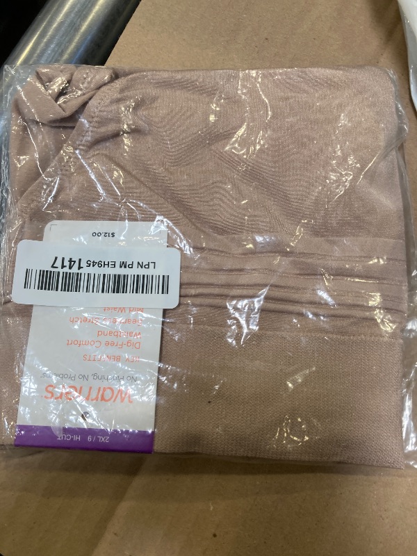 Photo 1 of Warner's womens No Pinching No Problems Dig-free Comfort Waist Smooth and Seamless Hi-cut Rt5501p Underwear, Toasted Almond, XX-Large US