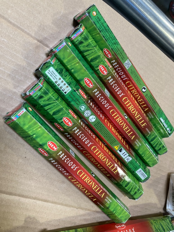 Photo 1 of Hem Citronella Incense Sticks, 