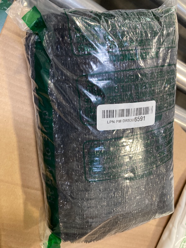 Photo 1 of Cool Area 40% 6.5x10ft Sunblock Shade Cloth Cover Mesh UV Resistant Net for Garden Flower Plant Greenhouse, Black
