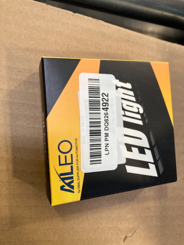 Photo 1 of AILEO H1 LED Fog Light Bulb, 25W 6000 Lumens Super Bright 6000K Cool White 360°Beam H1 LED Bulb for DRL or Fog Light Bulb Replacement 1:1 Mini Size Quick Install IP68 Waterproof, 2 Pack