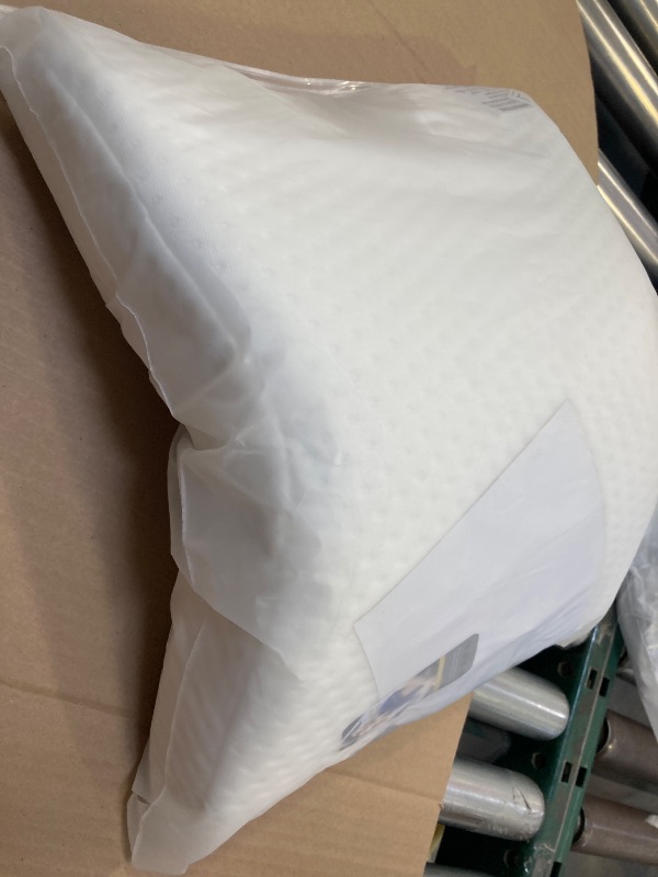 Photo 1 of ALEVMOOM Cuddle Pillow for Couples Memory Foam Neck Cervical Pillow Cuddling Pillow Arch Tunnel Shaped Design for Arm and Neck Support When Spooning,Great for Travel,Office,Reading and Napping