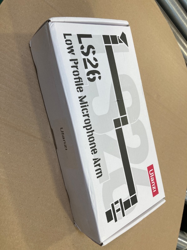 Photo 1 of Upgrade ULANZI LS26 Low Profile Mic Arm, Aluminum 360° Rotatable Foldable Microphone Low Arm Desk Mount for Podcast/Streaming/Gaming/Radio Studio w Mic Clip 1/4" 3/8" 5/8" Screw for Most Mics