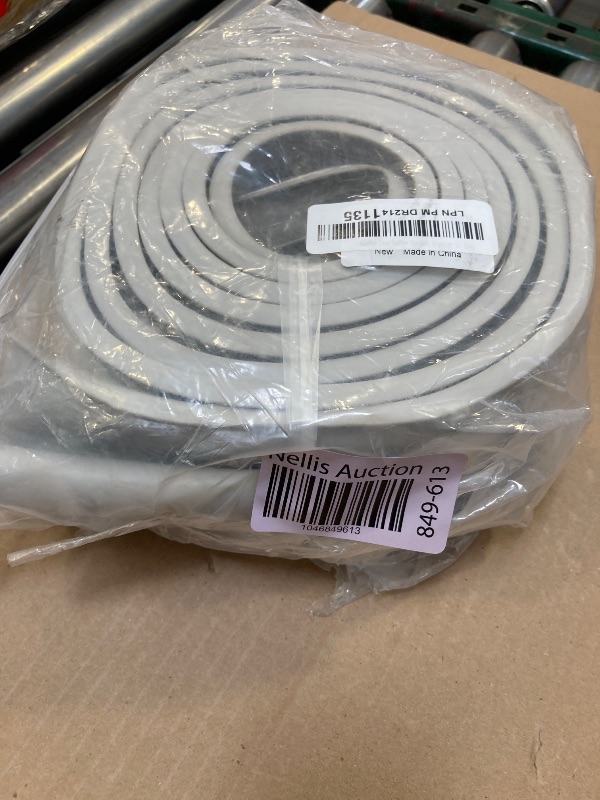 Photo 1 of MYFAMIREA Garage Door Seals Bottom Rubber 10FT Weather Stripping Seal Kit Flexible Weatherproof Threshold Seal Strip Replacement Gasket Bottom for Garage Door, 3 3/4'' Width with 5/16'' T End, Grey