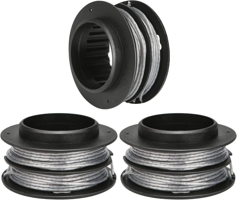 Photo 1 of Dowfane String Trimmer Spool 3Pcs 796787 831145 Compatible with Kobalt 40V KST 130X 130X-06 2540-06