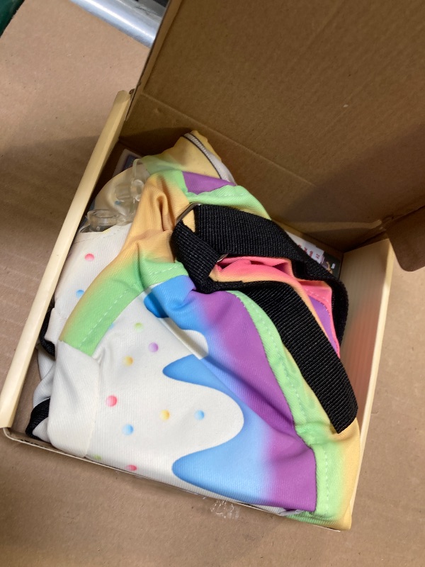 Photo 1 of Inflatable Dog Cone Collar Alternative After Surgery, Donut Soft Neck Cone for Beagle Dachshund Medium Dogs, etc, Protective Comfortable E Collar Recovery Cone Not Block Vision