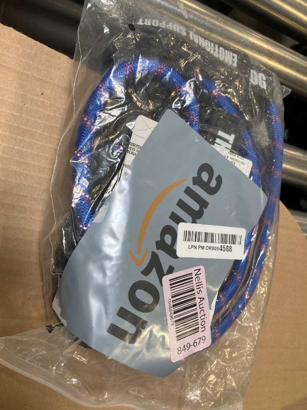Photo 1 of Service Dog Vest Harness and Leash Set, Animire in Training Dog Harness with 10 Dog Patches, Reflective Dog Leash with Soft Padded Handle for Small, Medium, Large, and Extra-Large Dogs (Blue,M)