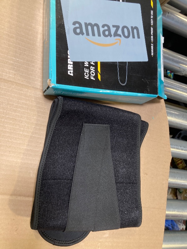 Photo 1 of Gel Ice Pack for Back, ARRIS Back Ice Wrap with Support Belt for Pain Relief, Flexible Hot Cold Therapy Back Brace for Waist, Lower Lumbar, Injuries, Sciatic Nerve…