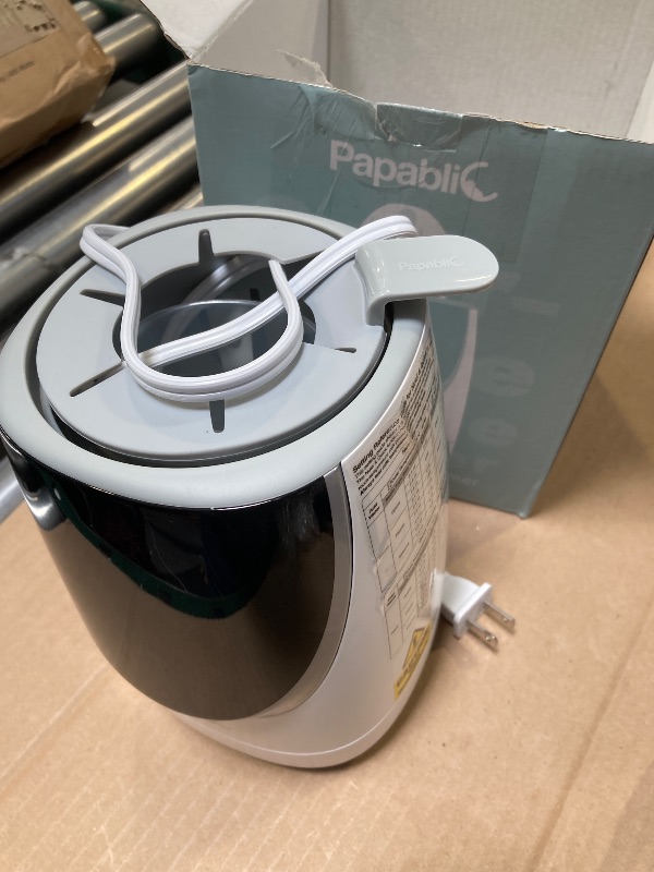 Photo 1 of Papablic NutriWarm™ Swirlable Bottle Warmer – Advanced Nutrient-Preserving Warming Technology, Fast and Even Warming for Breastmilk & Formula, Precise Temperature Control, Easy to Use