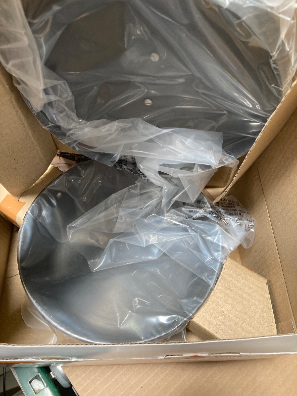 Photo 1 of Hawkins Futura 2 Litre Cook n Serve Bowl, Hard Anodised Saucepan with Hard Anodised Lid, Sauce Pan for Cooking and Serving, Black (ACB20), Aluminium