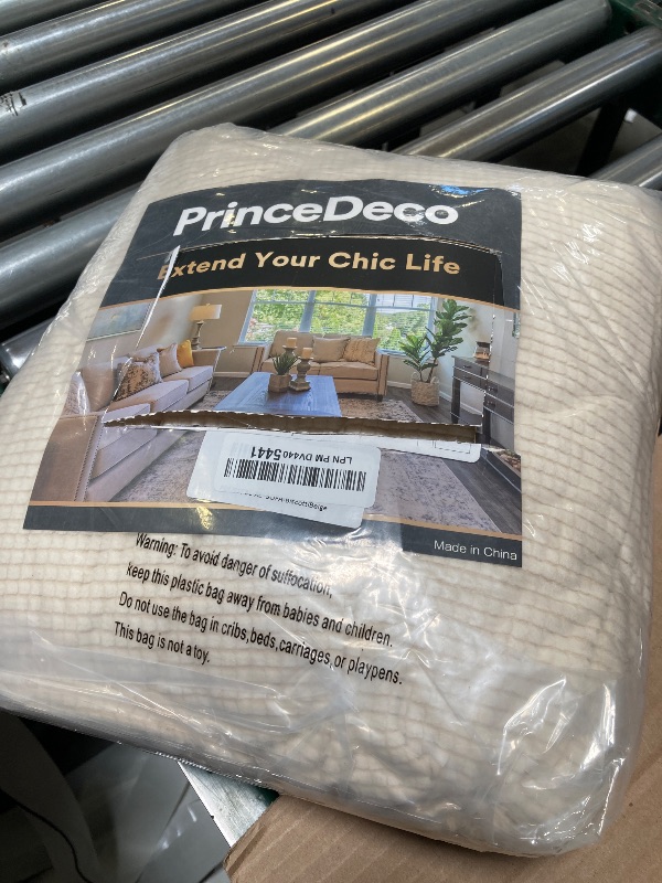 Photo 1 of PrinceDeco Couch Covers for 3 Cushion Couch Sofa Pet Friendly Extra Large Couch Cover for Oversized Sofa Washable Furniture Protector Fitted Sofa Slipcovers Stay in Place(XL Sofa, Biscotti Beige)