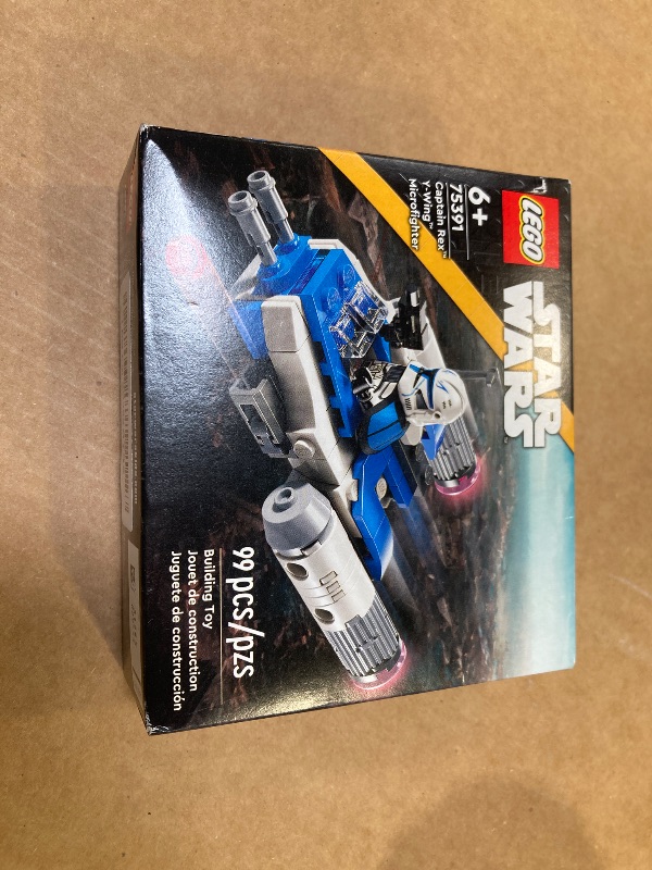 Photo 1 of LEGO Star Wars: The Clone Wars Captain Rex Y-Wing Microfighter Building Set, Collectible Star Wars Y-Wing Toy for Kids with Captain Rex Minifigure, Star Wars Gift for Boys & Girls Ages 6 and Up, 75391