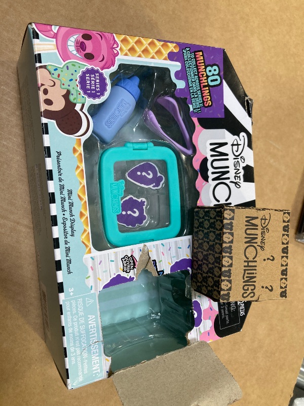 Photo 1 of Just Play Disney Munchlings Mini Munch Displays, 7-Piece Color Change Figure Set, Blind Box, Kids Toys for Ages 3 Up