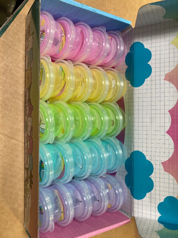 Photo 1 of Hello Kitty Ultimate Slime Set, 25-Pack Scented Glitter Slimes, Party Favors for Kids 8-12, Slime Bulk, Mini Slime, Sanrio Stuff