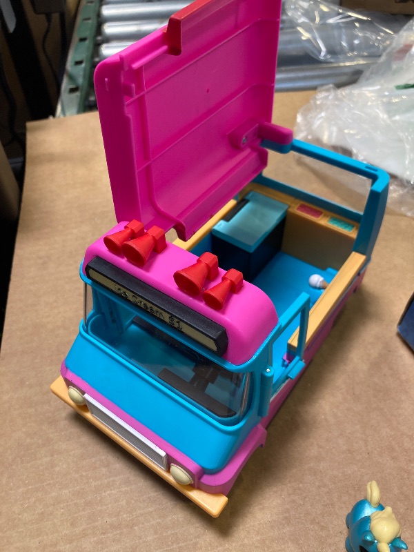 Photo 1 of Adopt Me! Ice Cream Truck - Transforming Vehicle with Lights and Sounds - Top Online Game - Exclusive Virtual Item Code Included - Ages 6+