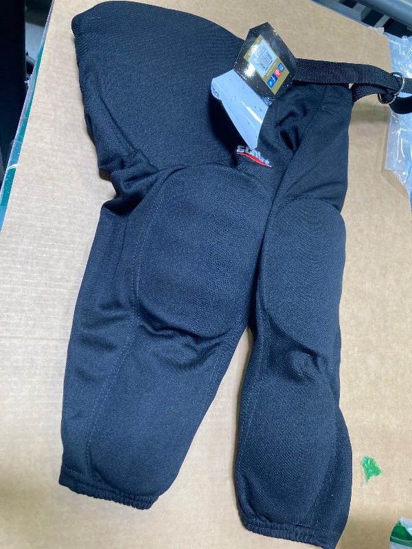Photo 1 of Schutt Sports Boys Youth All-in-One Poly Knit Football Pant, Black, Medium, X-Large