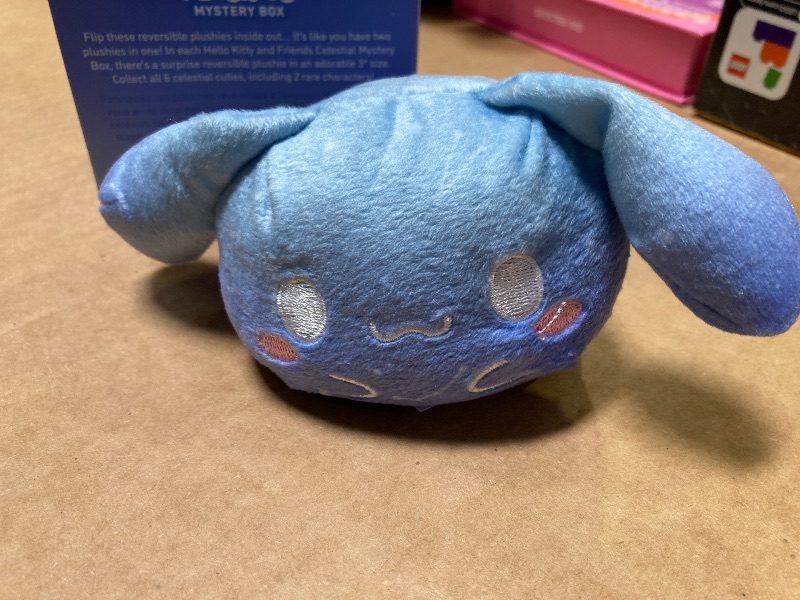 Photo 1 of MINI---TeeTurtle Sanrio Hello Kitty and Friends 3" Reversible Plush Mystery Box - Celestial - Cute Kawaii Surprise Soft Stuffed Animal