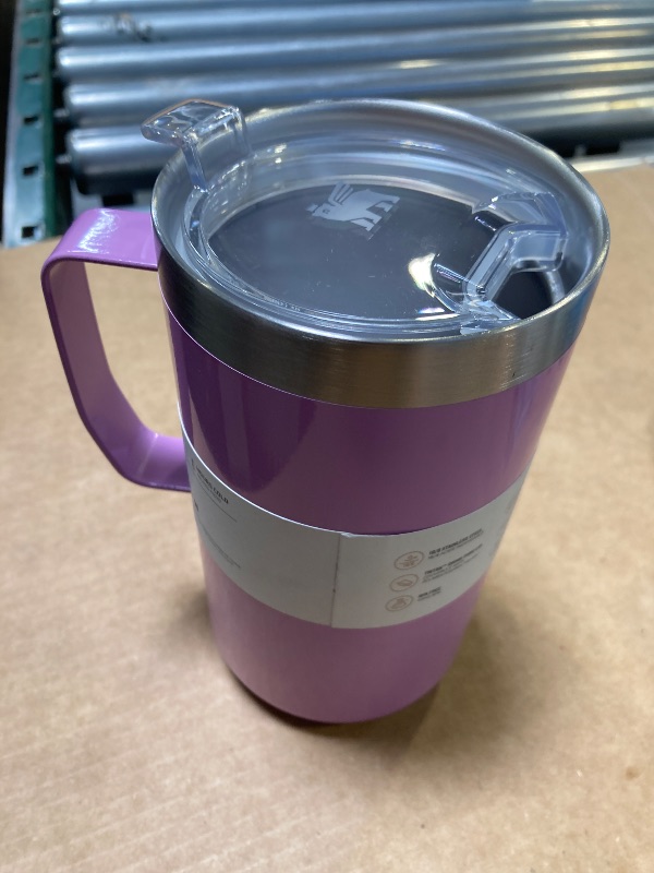 Photo 1 of Stanley Stay-Hot Camp Mug 24 oz | Press Fit Drink Through Lid | Cup for Coffee, Tea and Drinks | Insulated Stainless Steel Coffee Mug | BPA-Free | Lilac Gloss