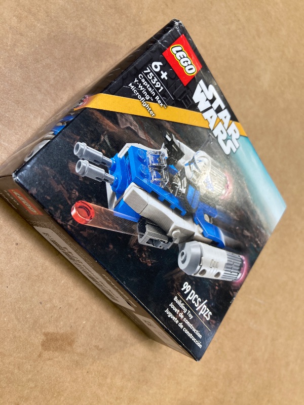 Photo 1 of LEGO Star Wars: The Clone Wars Captain Rex Y-Wing Microfighter Building Set, Collectible Star Wars Y-Wing Toy for Kids with Captain Rex Minifigure, Star Wars Gift for Boys & Girls Ages 6 and Up, 75391