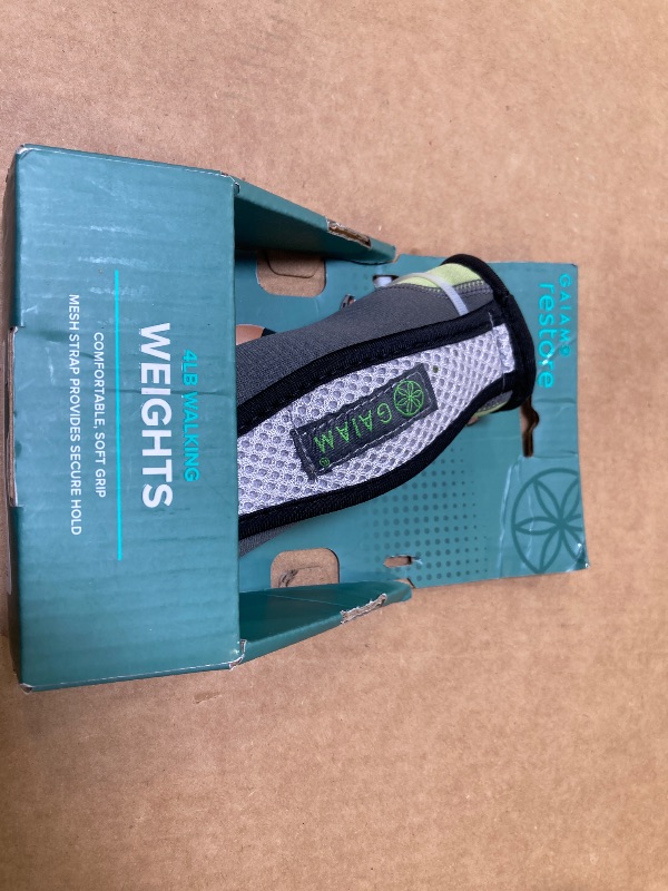 Photo 1 of 1pcs only-----Gaiam Hand Weights for Women & Men Soft Dumbbell Walking Hand Weight Sets with Hand Strap - Walking, Running, Physical Therapy, Aerobics -   ( 2lb Weight )