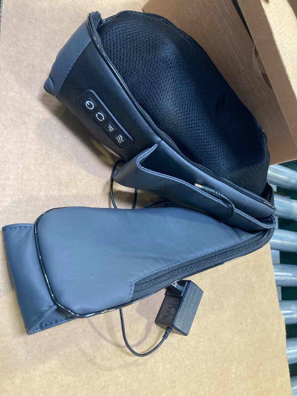 Photo 1 of Shiatsu Neck and Back Massager with Soothing Heat, Electric Deep Tissue 3D Kneading Massage for Shoulder, Leg, Body Muscle Pain Relief, Home, Office, and Car FSA HSA Eligible
