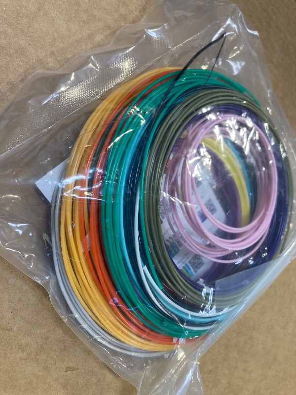 Photo 1 of MIKA3D  1.75mm ABS 3D Pen Printer Filament Refill, Each Color 3.5m, Total 84m ABS Material, Support for MYNT3D / SCRIB3D 3D Printing Pen, Not Fit for 3Doodler Pen