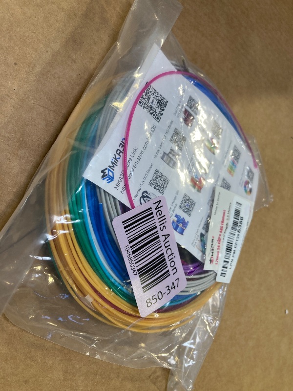 Photo 1 of MIKA3D  1.75mm ABS 3D Pen Printer Filament Refill, Each Color 3.5m, Total 84m ABS Material, Support for MYNT3D / SCRIB3D 3D Printing Pen, Not Fit for 3Doodler Pen
