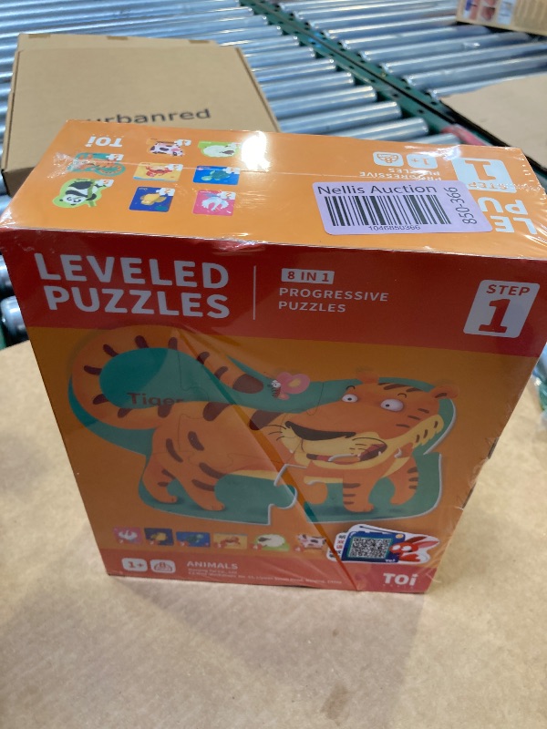 Photo 1 of TOI Leveled Puzzles for Kids Aged 2 and Up, Toddler Puzzle Preschool Learning Jigsaw Puzzles, Large Pieces Educational Game for Boys Girls, Classic Education Step 1