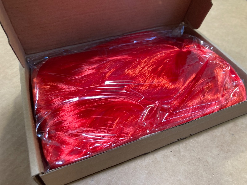 Photo 1 of PLULON Red Short Bob Wig and Sunglass Set, Neon Short Bob Wig Sunglass Pack Costume Colorful Cosplay Wig Hairpieces for Bachelorette Neon Party Favors, Halloween Decorations