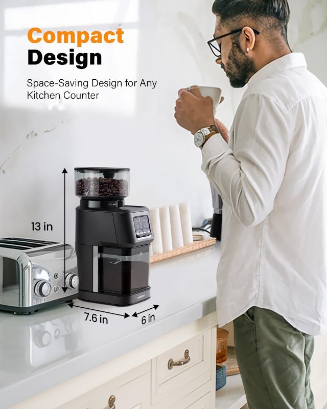 Photo 1 of SHARDOR Conical Burr Coffee Grinder for Home Use 