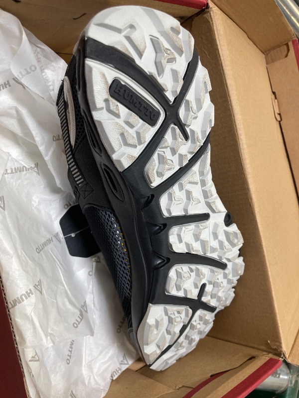 Photo 1 of HUMTTO Men's Amphibious Water Shoes - Outdoor Hiking Sandals for Men Summer Non-Slip Quick Drying Water Sandals River Shoes 11-11.5 Black/Grey