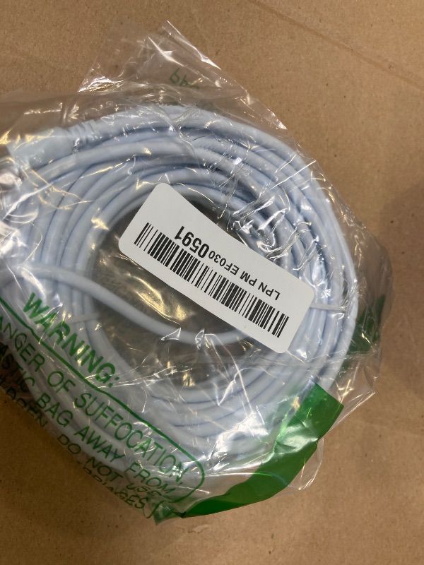 Photo 1 of WILDHD DC Power Extension Cable 33ft 1.35mm x 3.5mm Compatible with 5V DC Adapter Cord for CCTV Security Camera IP Camera Standalone DVR (33ft DC3.5mm Plug White)