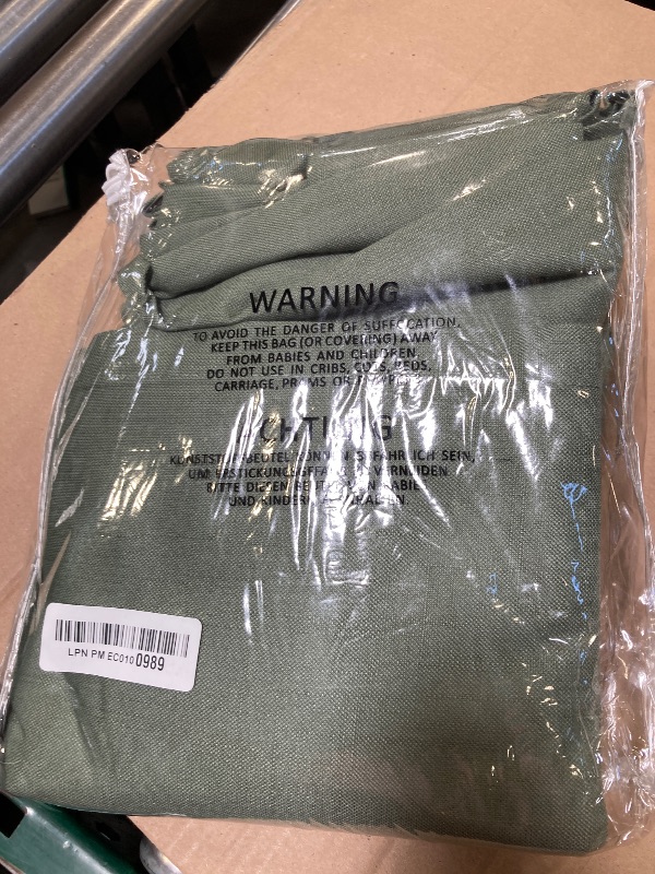 Photo 1 of Jowels Olive Green Linen Blackout Curtains 63 Length 2 Panels Set for Living Room Bedroom, 100% Black Out Thermal Insulated Linen Drapes, Room Darkening Grommet Curtains 63 Inches Long
