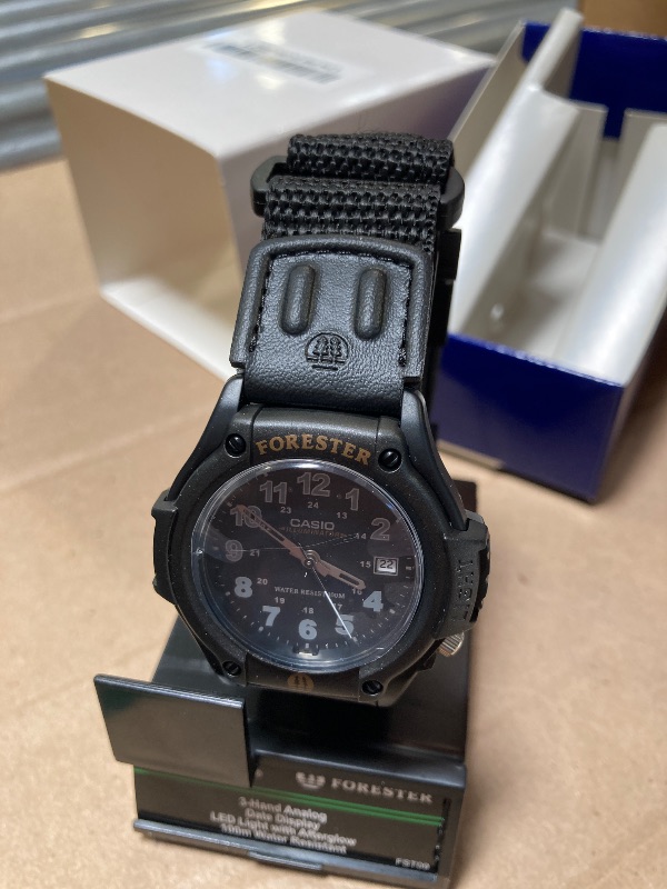 Photo 1 of Casio FT500WC-1BVCF Men's Forester Sport Watch with Nylon Band