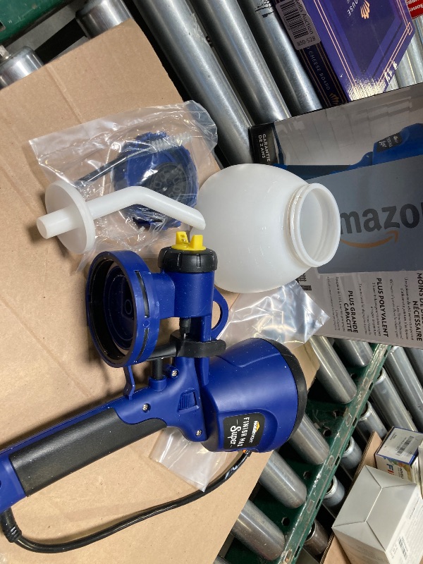 Photo 1 of HomeRight C800971.A Super Finish Max, Includes 3 Brass Spray Tips, 3 Spray Patterns, Easy to Clean HVLP Paint Sprayer, Great for Furniture, Cabinets, Trim & More, Sprays Stains, Sealers & Latex Paints