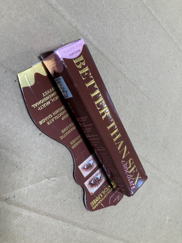 Photo 1 of Too Faced Better Than Sex Volumizing Mascara | Dramatic Volume, Length + Peptides Help Condition Lashes, 0.27 Fl Oz, Chocolate