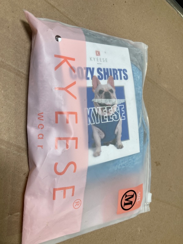 Photo 1 of KYEESE 2 Pack Dog Shirts Raglan Sleeve Quick Dry Lightweight Stretchy Dog T-Shirts with Reflective Label Puppy Shirts for Small Dogs