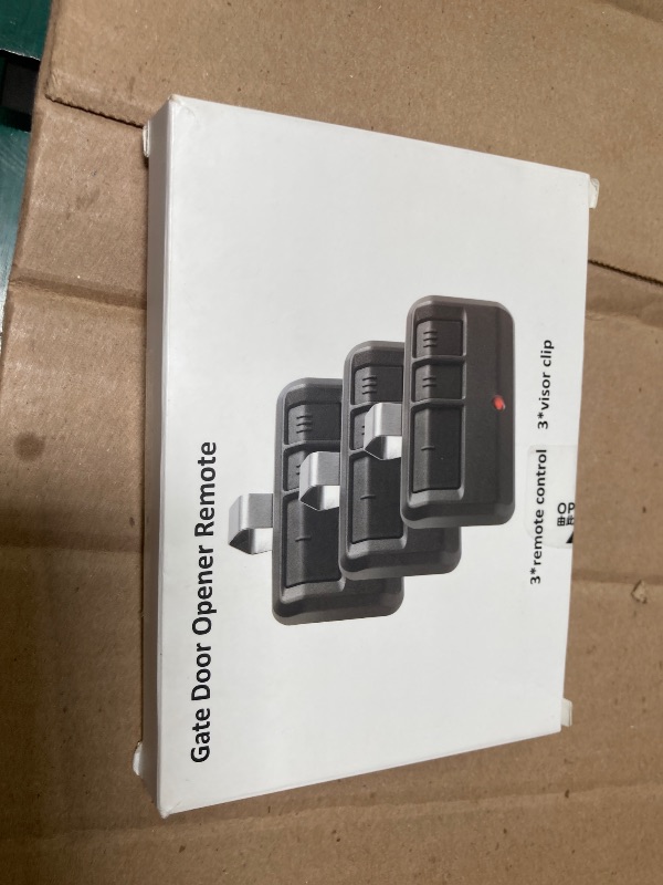 Photo 1 of 3 Replacement Garage Door Opener Remote,???? Compatible with Liftmaster Chamberlain Sears Craftsman Garage Door Opener Remote 893MAX,Black,3 Pack