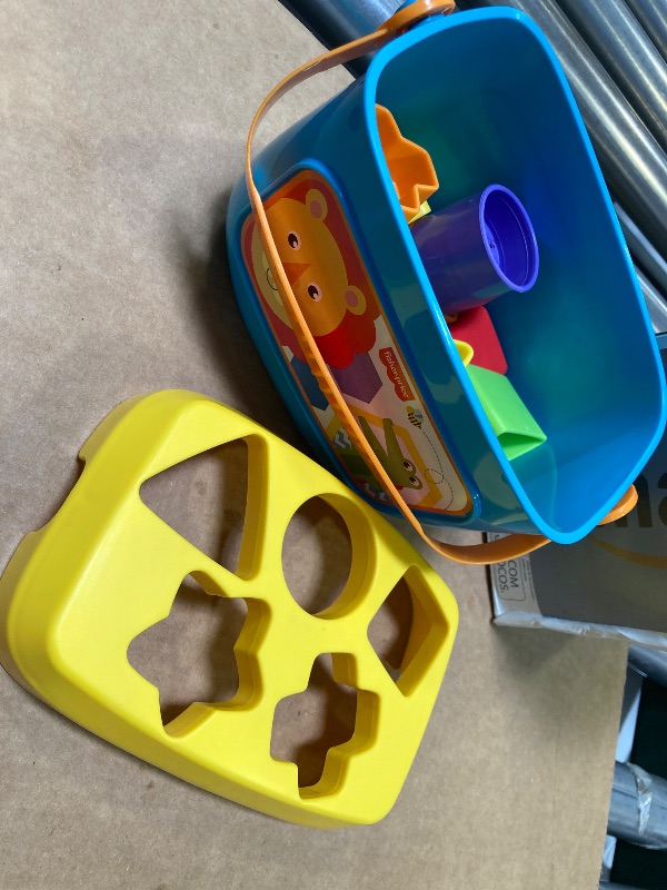 Photo 1 of Fisher-Price Stacking Toy Baby's First Blocks Set of 10 Shapes for Sorting Play for Infants Ages 6+ Months
