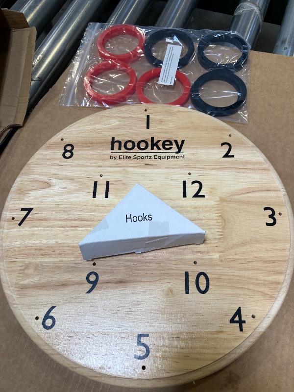 Photo 1 of Elite Sportz Equipment Ring Toss Game | Sturdy Wooden Board Set for Indoor & Outdoor Fun | Best Wall Mounted Hook and Ring Game for Adults, Kids, Parties, Family Fun, Camping, Man Caves & Gift Giving