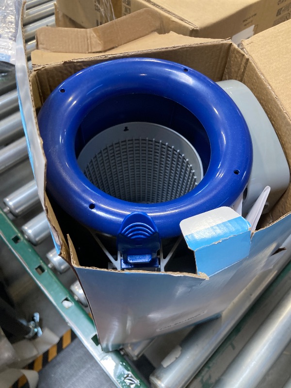 Photo 1 of Sepetrel Above Ground Pool Surface Skimmer, Wall Mount Pool Maintenance Accessories for Inflatable Collars, Tubular & Metal Frame Pools, Floating Skimmer Basket - Efficiently Removes Debris