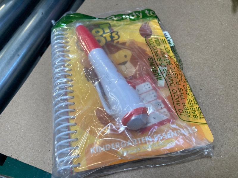 Photo 1 of Educational Insights Hot Dots Kindergarten Essentials: Reading Workbook - Kindergarten Workbooks with Interactive Pen, Homeschool Learning Books, Build Reading Fluency and Math Skills, Ages 5+