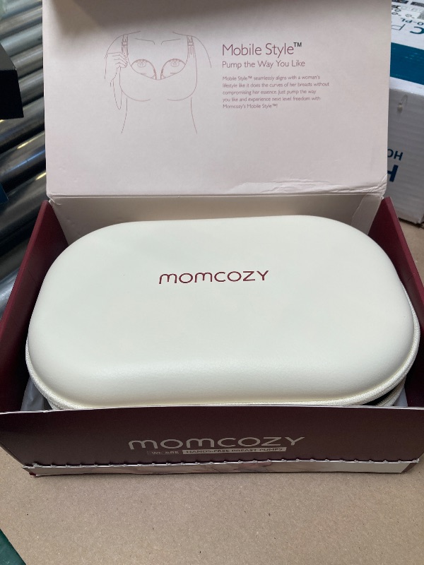 Photo 1 of Momcozy Double Breast Pump?Compact, Quiet & Hands-Free?Ash