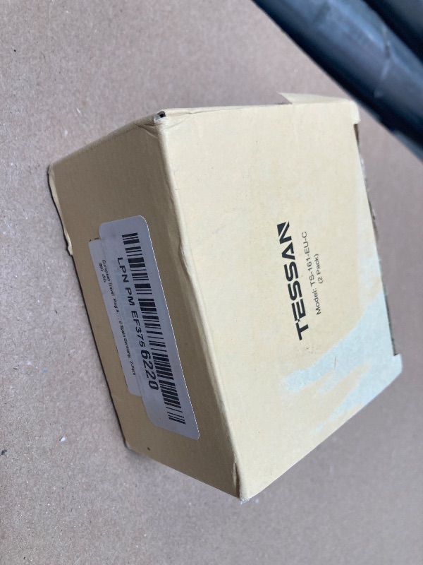 Photo 1 of 2 Pack European Plug Adapter USB C, TESSAN US to Europe Adapter 4 Outlets 3 USB Charger, Type C International Power Adaptor to Italy Spain France Portugal Iceland Germany, Europe Travel Essentials