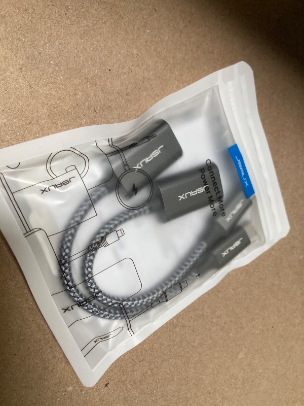 Photo 1 of JSAUX USB C to USB 3.0 Adapter [2 Pack], USB C Male to USB Female OTG Cable Thunderbolt3 to USB Adapter Compatible with MacBook Pro/Air, iPhone 16 Pro Max/16 Plus/16e/15, Samsung Galaxy S25/S24/S23