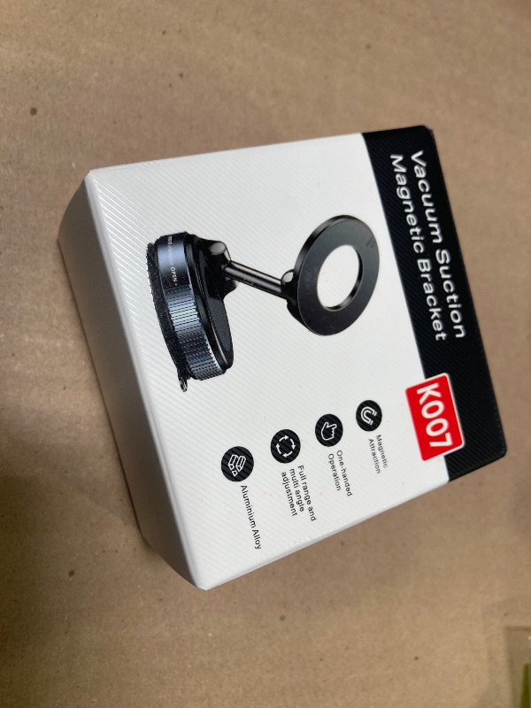 Photo 1 of REOKILY 2026 Upgraded Vacuum Magnetic Car Phone Holder 360° Reinforced 96LBS Ultra Suction Cup Phone Mount for MagSafe Cell Phone Holders for Your Car/Gym/Mirror Mount for iPhone & Android